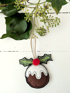 Christmas Pudding Decoration